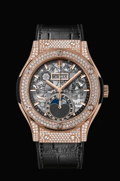 Aerofusion Moonphase King Gold Pavé 42MM