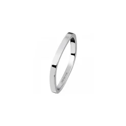 Alliance carrée 2mm platine