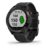 Approach® S40 - Black Stainless Steel with Black Band