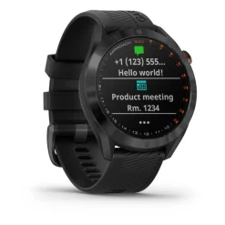 Approach® S40 - Black Stainless Steel with Black Band