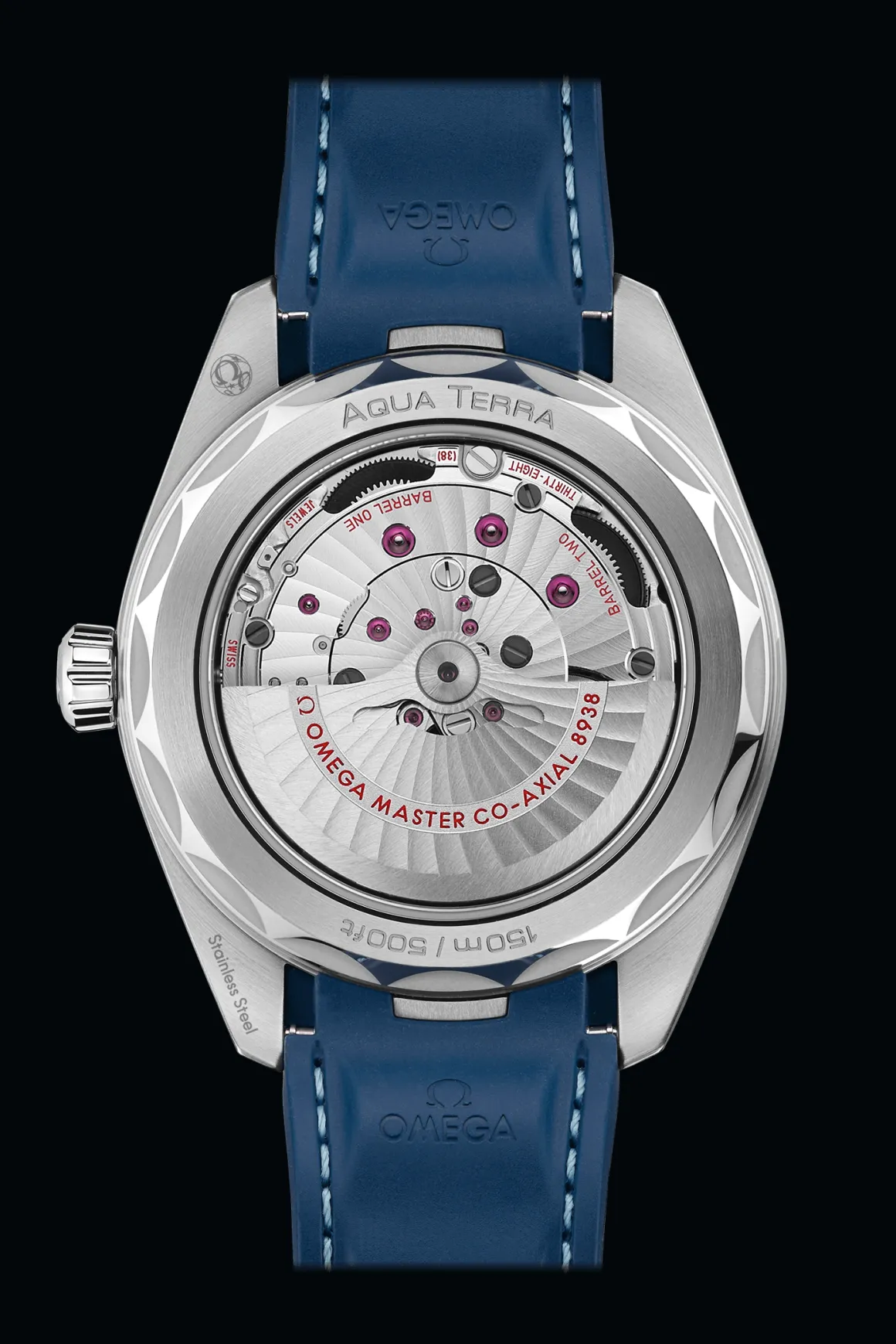 Aqua Terra 150M Co‑Axial Master Chronometer GMT Worldtimer 43 mm