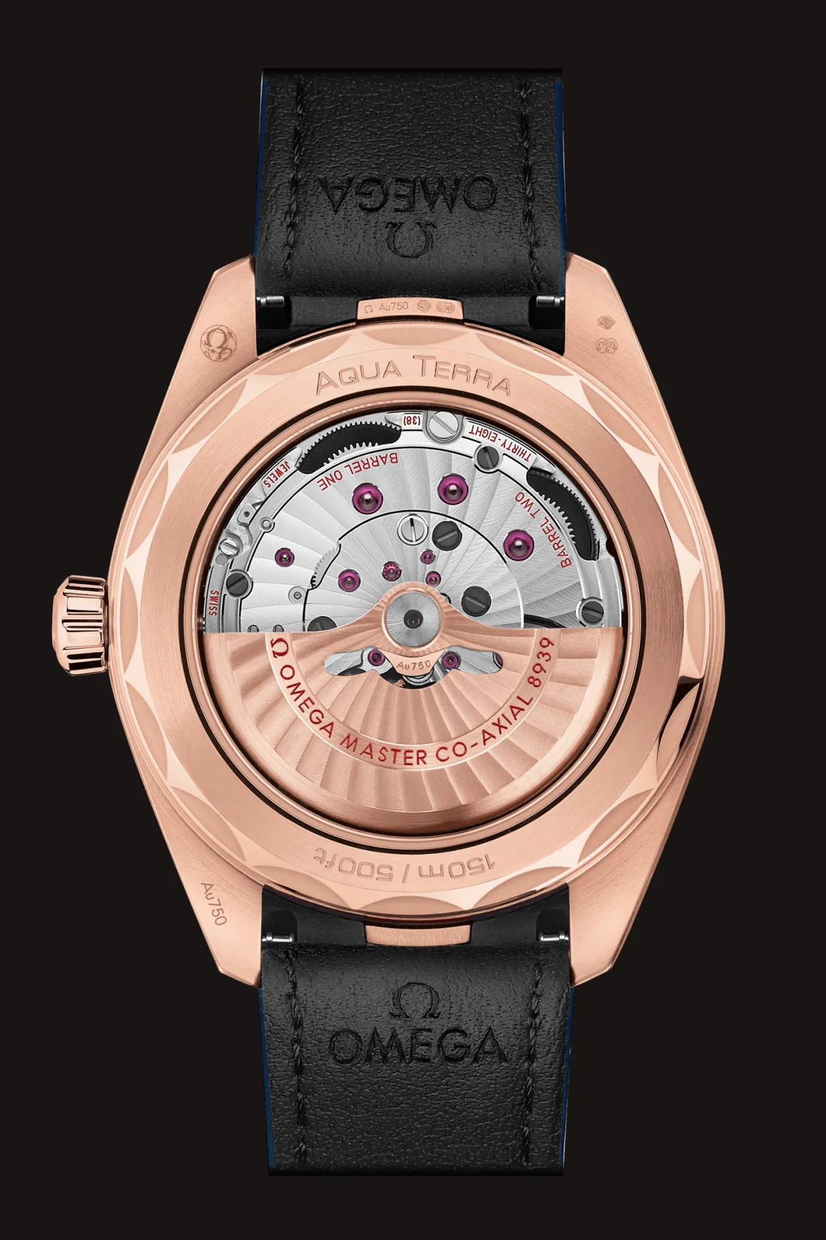 Aqua Terra 150M Co‑Axial Master Chronometer GMT Worldtimer 43 mm