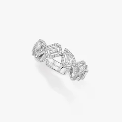 Bague Alliance My Twin Diamant Or Blanc