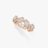 Bague Alliance My Twin Diamant Or Rose