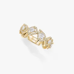 Bague Alliance My Twin Diamant Or Jaune