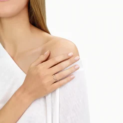 Bague chaîne Menottes dinh van R7 or rose