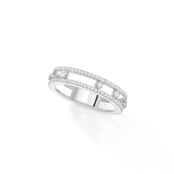 Bague Diamant Or Blanc