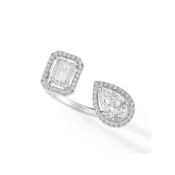 Bague Diamant Or Blanc