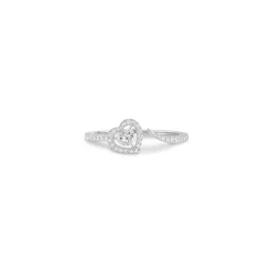 Bague Diamant Or Blanc
