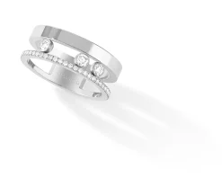 Bague Diamant Or Blanc