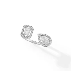 Bague Diamant Or Blanc