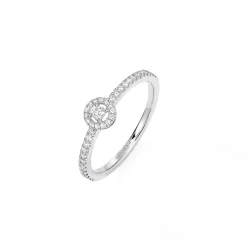 Bague Diamant Or Blanc