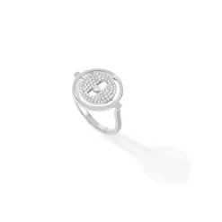 Bague Diamant Or Blanc