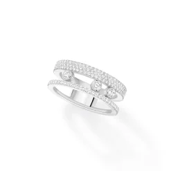 Bague Diamant Or Blanc