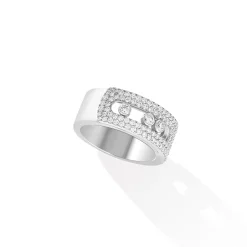 Bague Diamant Or Blanc