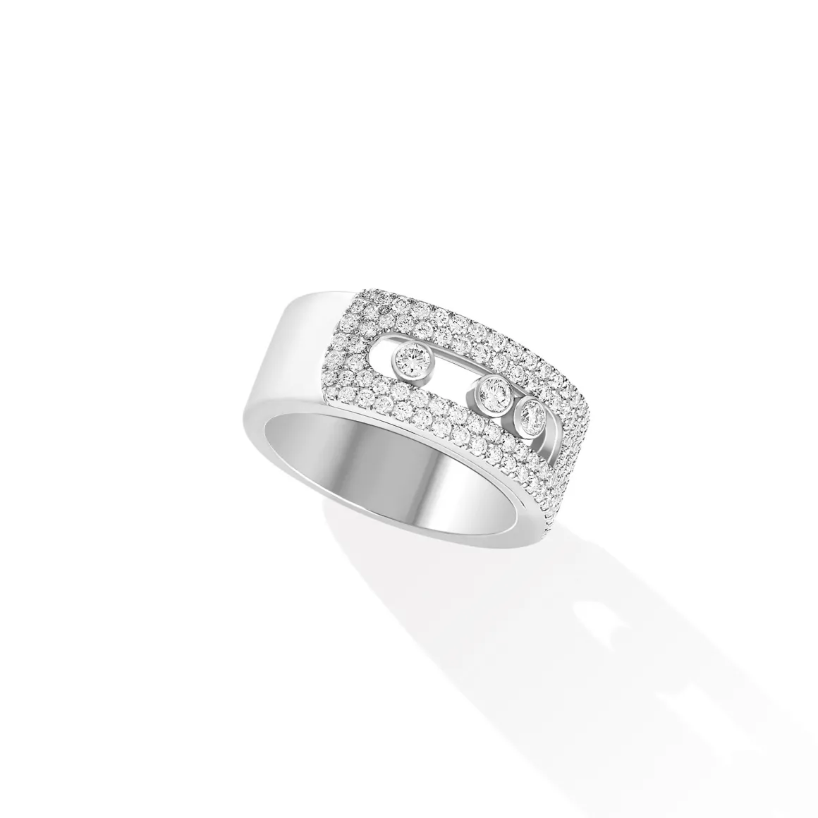 Bague Diamant Or Blanc