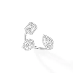 Bague Diamant Or Blanc