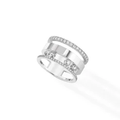 Bague Diamant Or Blanc