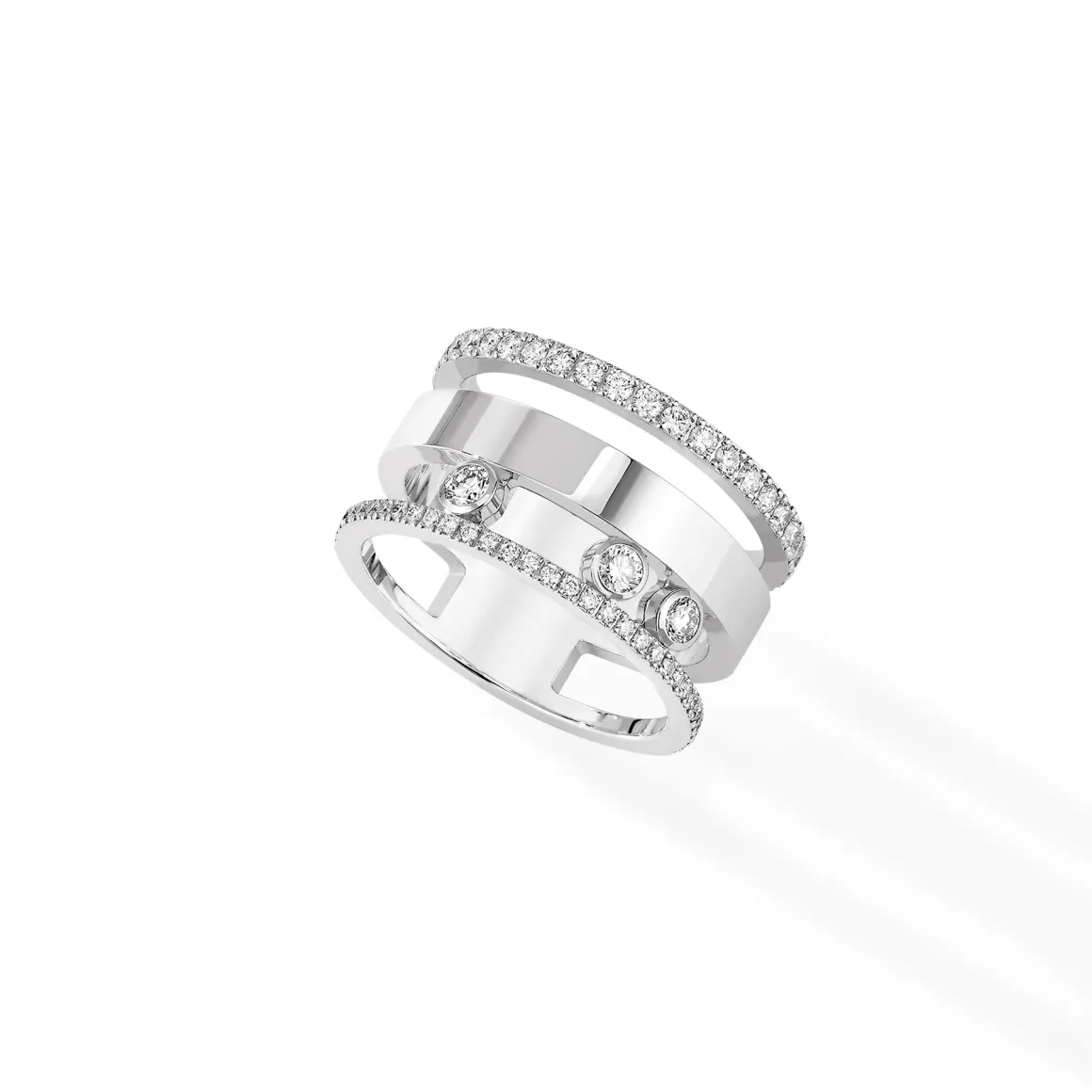 Bague Diamant Or Blanc