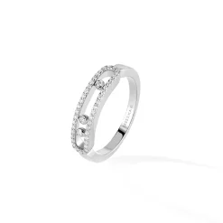 Bague Diamant Or Blanc