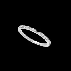 BAGUE DIAMANT OR BLANC ALLIANCE DUO SOLITAIRE