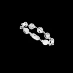 Bague diamant Or blanc D-vibes PM