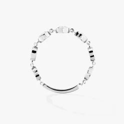 BAGUE DIAMANT OR BLANC D-VIBES MM