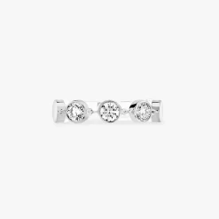 BAGUE DIAMANT OR BLANC D-VIBES MM