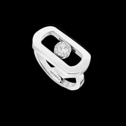 BAGUE DIAMANT OR BLANC SO MOVE