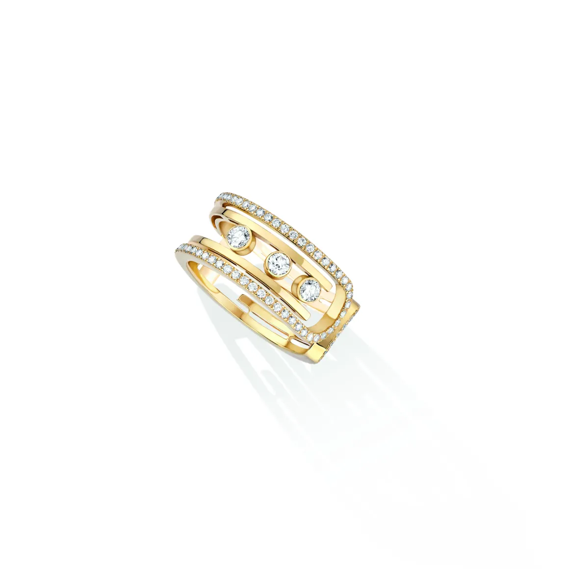 Bague Diamant Or Jaune