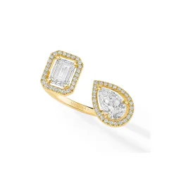 Bague Diamant Or Jaune