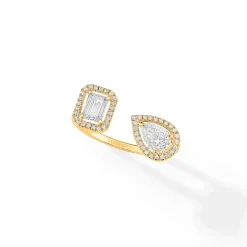 Bague Diamant Or Jaune