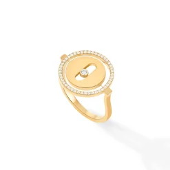 Bague Diamant Or Jaune