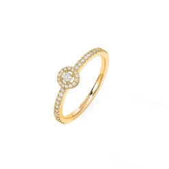 Bague Diamant Or Jaune