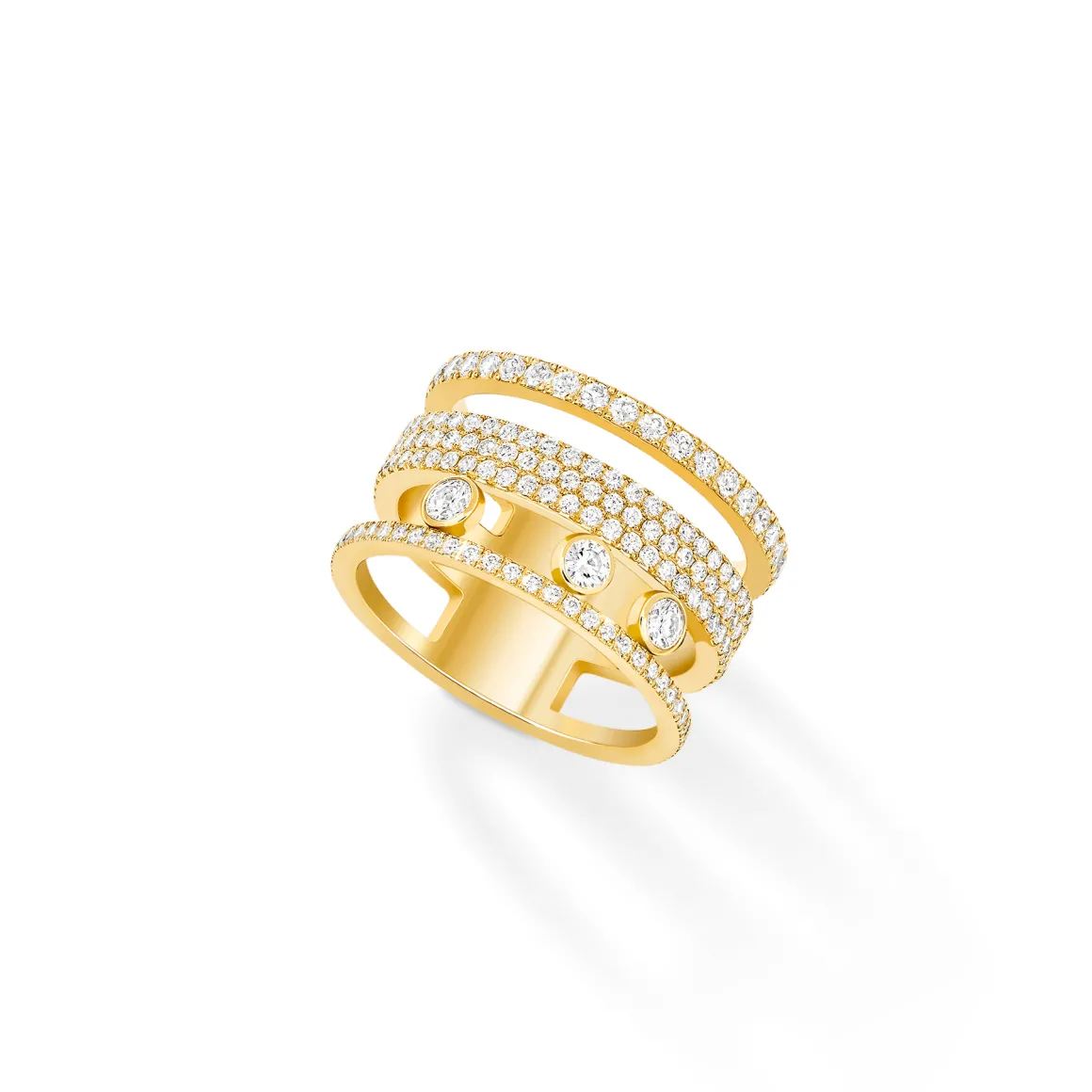 Bague Diamant Or Jaune