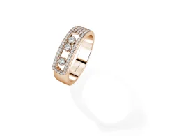 Bague Diamant Or Rose