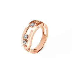 Bague Diamant Or Rose