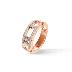 Bague Diamant Or Rose
