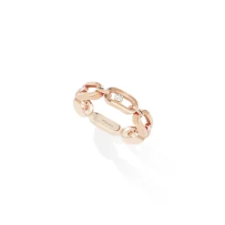 Bague Diamant Or Rose