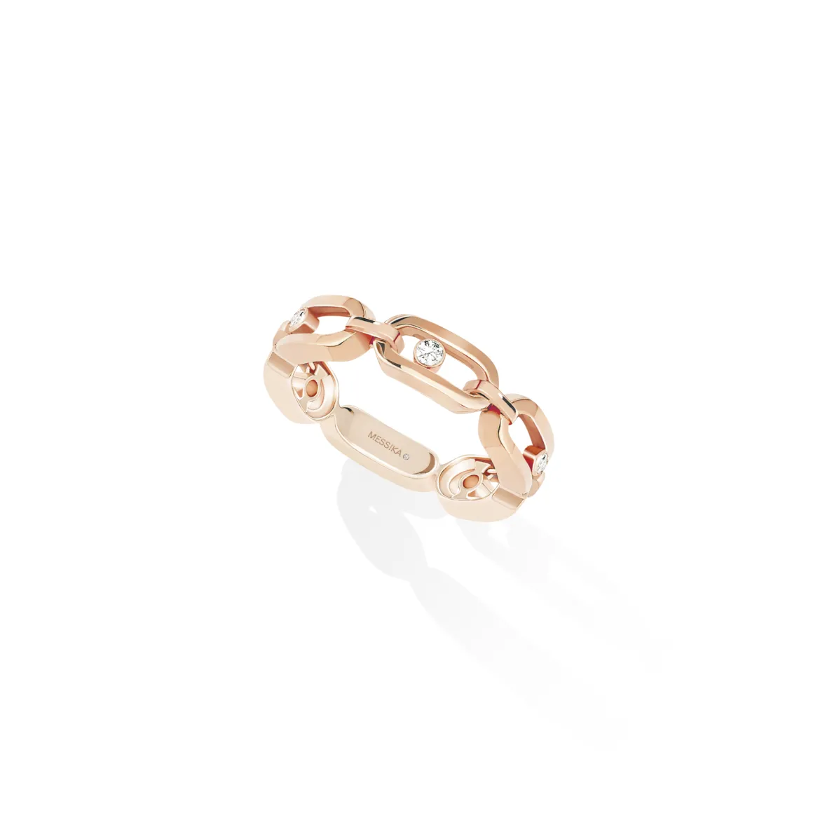 Bague Diamant Or Rose