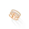 Bague Diamant Or Rose