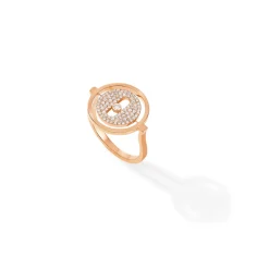 Bague Diamant Or Rose