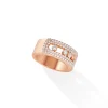 Bague Diamant Or Rose