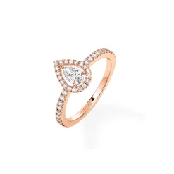 Bague Diamant Or Rose