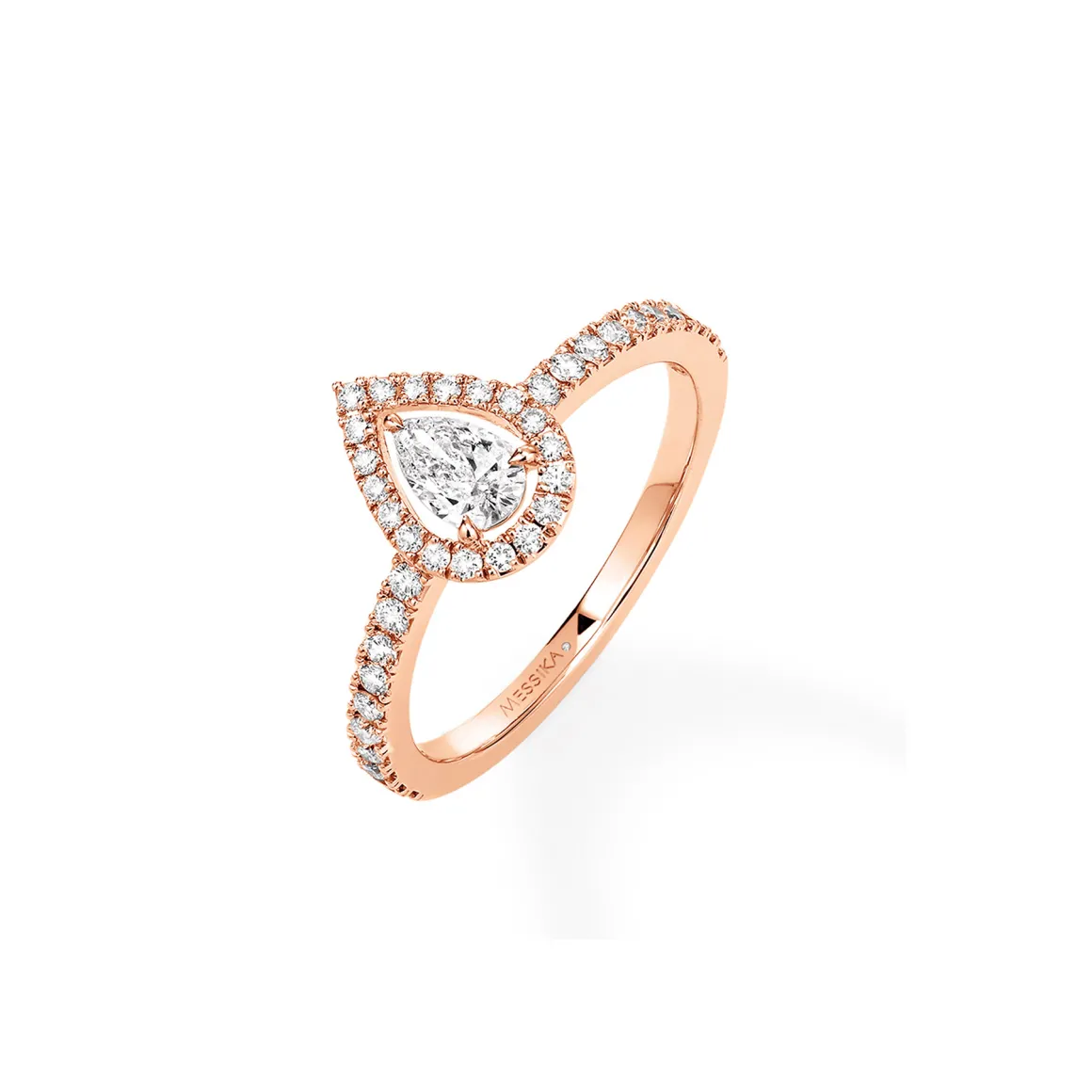 Bague Diamant Or Rose
