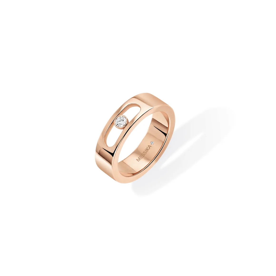 Bague Diamant Or Rose