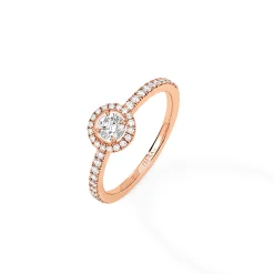 Bague Diamant Or Rose