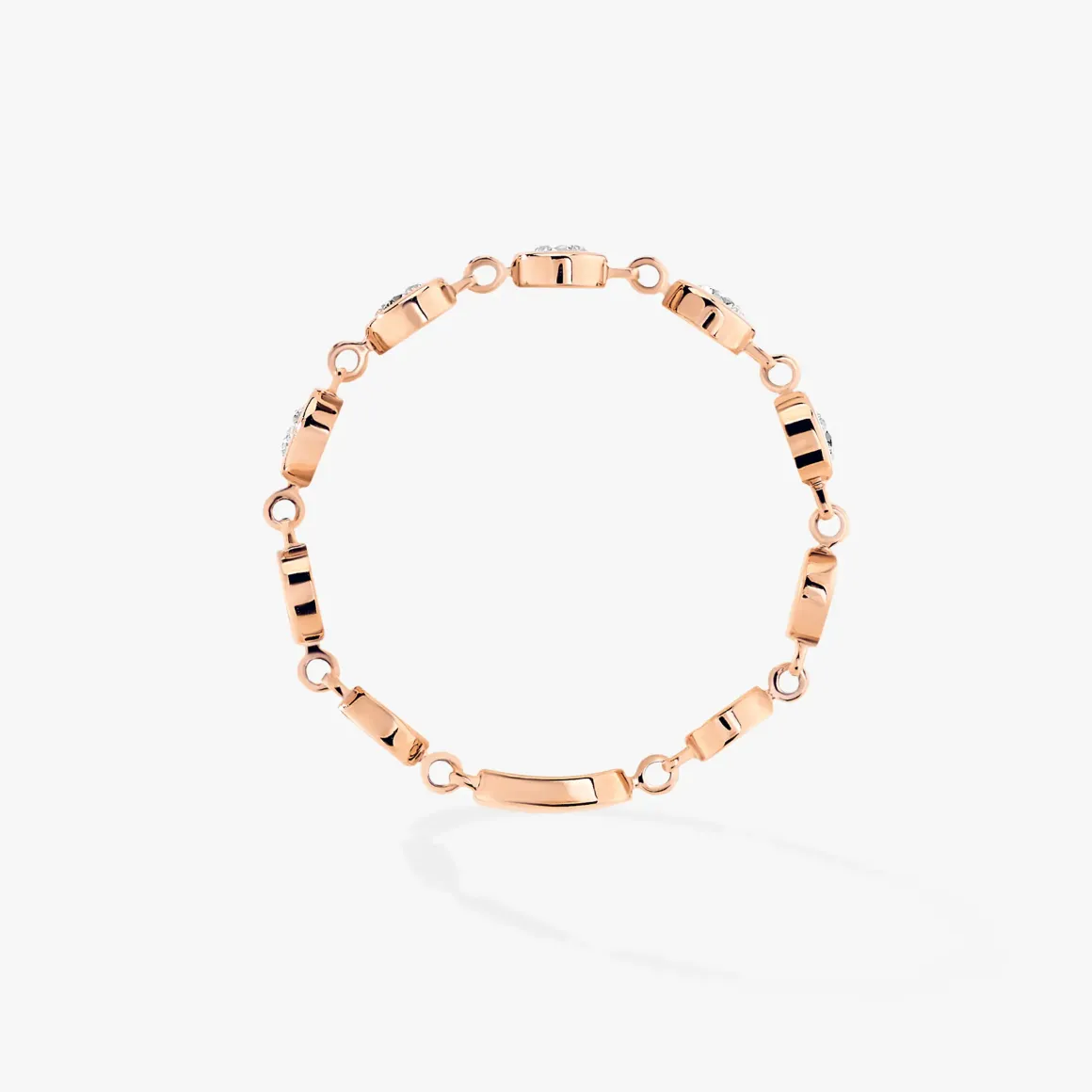 Bague diamant Or rose D-vibes PM