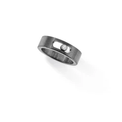 Bague Diamant Titane Graphite