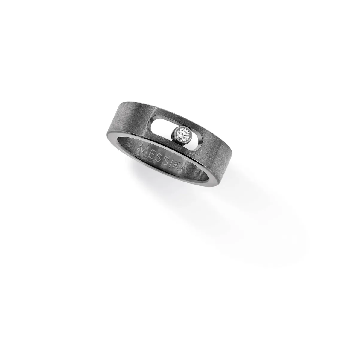 Bague Diamant Titane Graphite